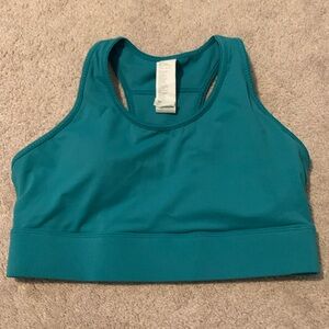 Teal Fabletics Sports Bra